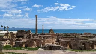 The Carthage Baths are only one of the ancient wonders we'll see during the day of exploration.