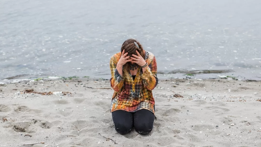 Finding stillness in the slow movement of glacial ice.