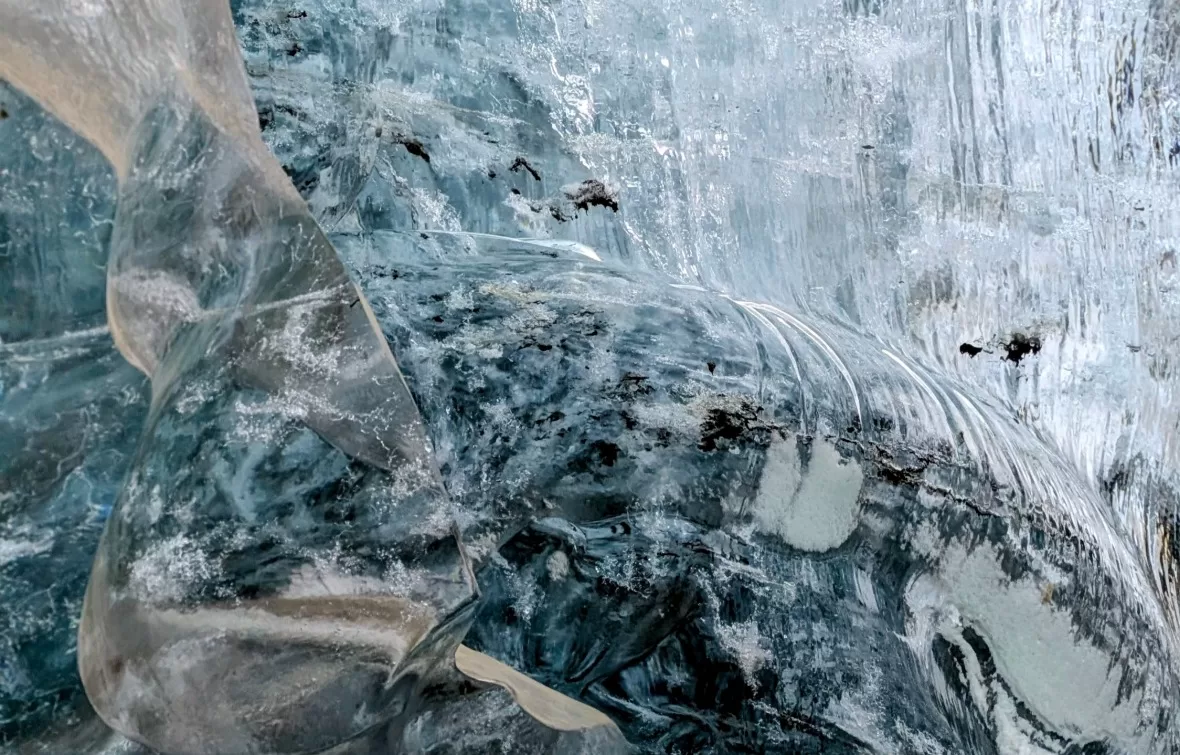 Finding stillness in the slow movement of glacial ice.