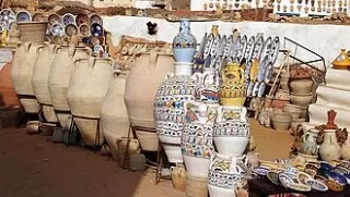 Guellala pottery we visit the cliffside pottery village of Guellala to see traditional underground kilns