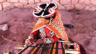 Andean Weaver in Chinchero