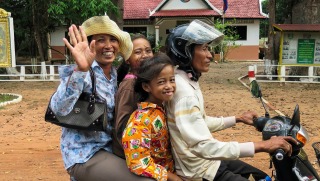 During your spiritual tour of Cambodia, you'll notice the kindness and warm smiles of the Khmer people.
